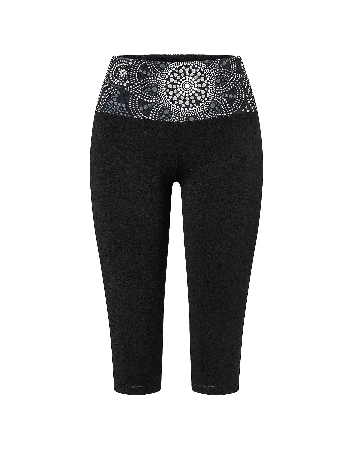 THE SPIRIT OF OM | Damen Yogatight Capri Madhya 3/4 | 